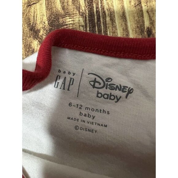 Disney Baby Gap Minnie Mouse One Piece Snap Up 6-12 M - Picture 4 of 5